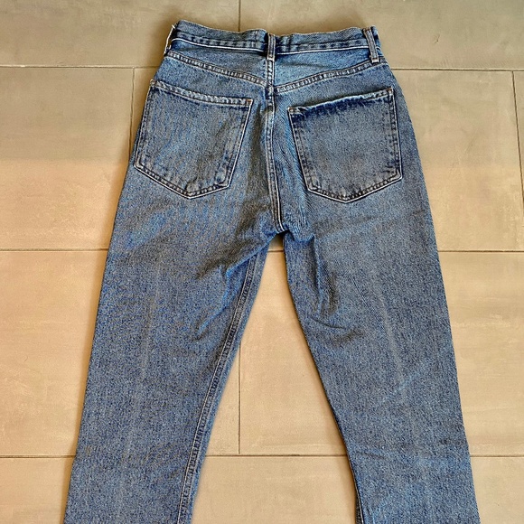 AGOLDE RILEY HIGH RISE STRAIGHT CROP - Picture 8 of 10